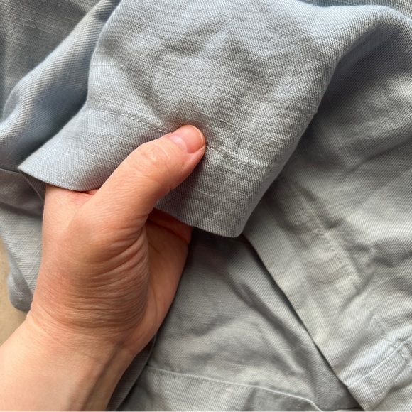 Rosetta Getty Blue Wide Leg Trouser - Picture 5 of 6